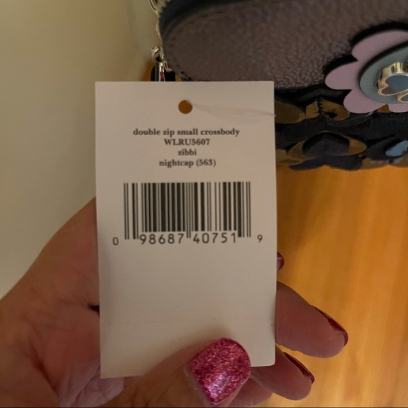 ๐8XHP๐ BNWT Kate Spade Double Zip Crossbody - Picture 6 of 12